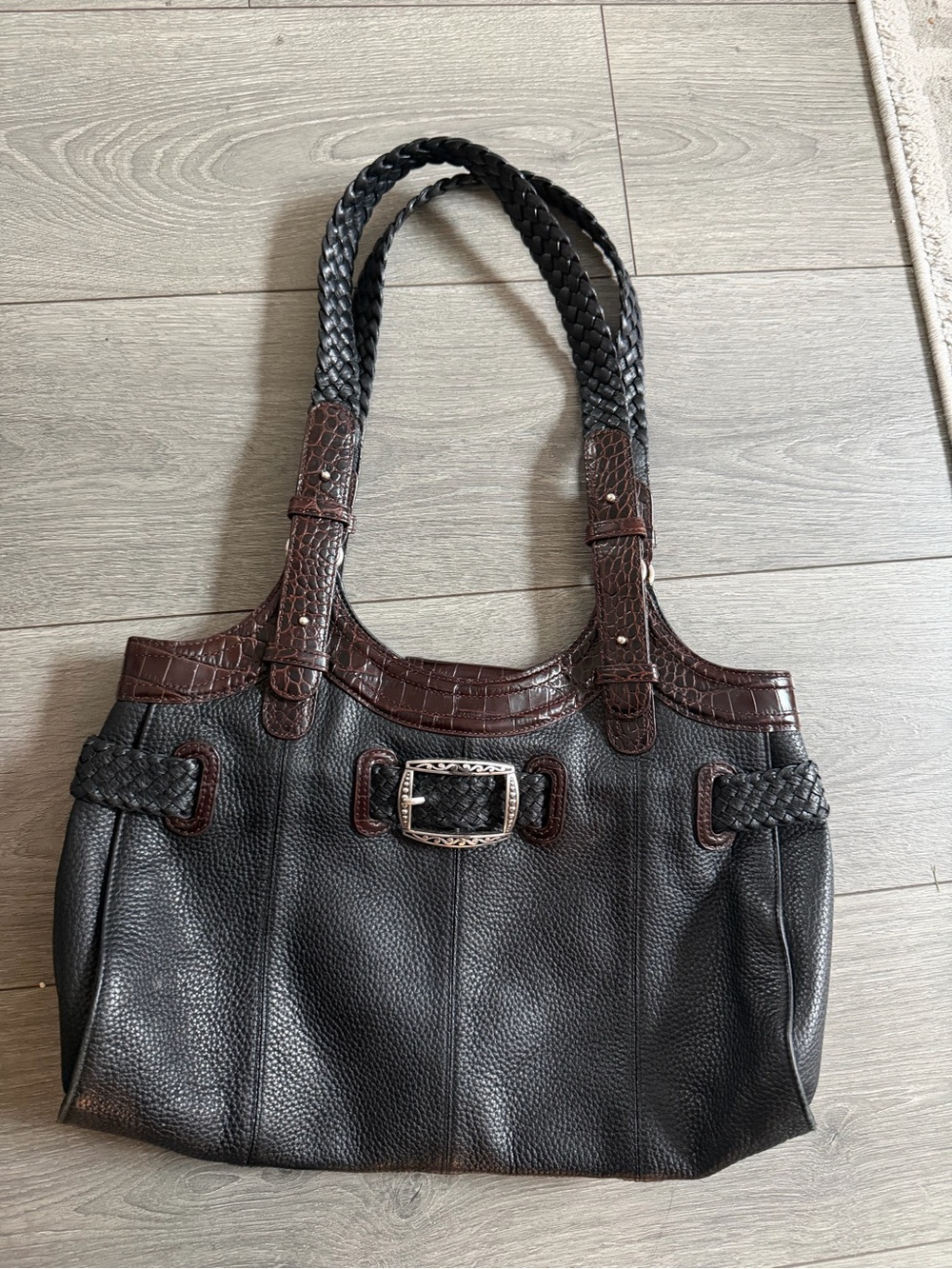 Vintage Brighton Braid Strap Shoulder bag